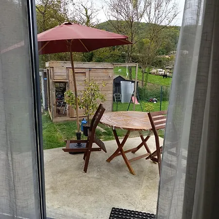 דירה Calme Avec Terrasse 12 Min De Foix *