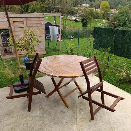 דירה Calme Avec Terrasse 12 Min De Foix Gudas