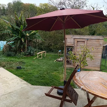 Calme Avec Terrasse 12 Min De Foix דירה Gudas